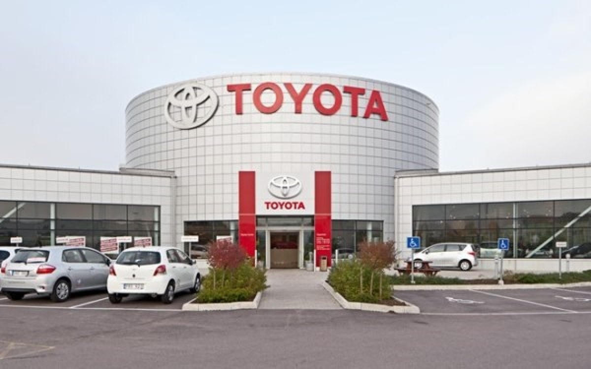 Nhà máy Toyota.  