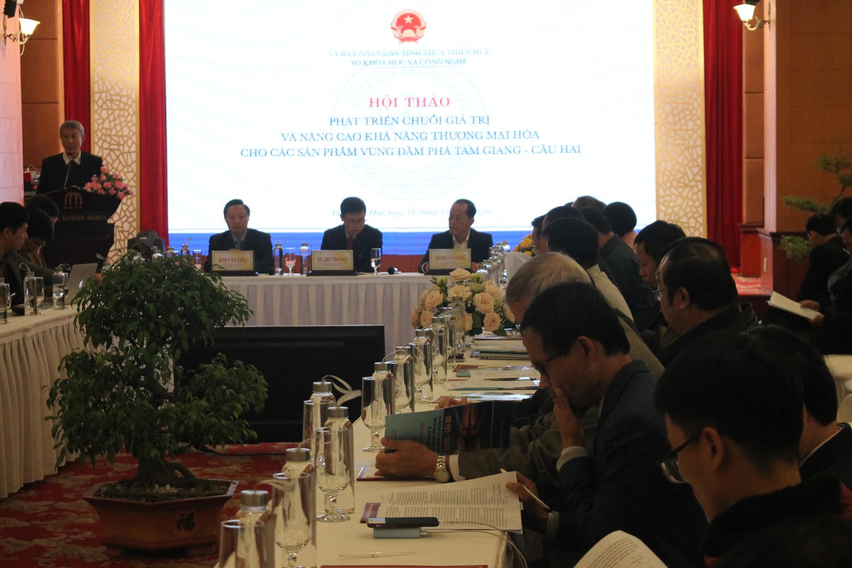Quang cảnh hội thảo.