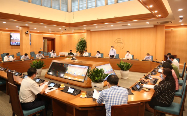Quang cảnh cuộc họp chiều ngày 13/5. Nguồn: Dân trí. 