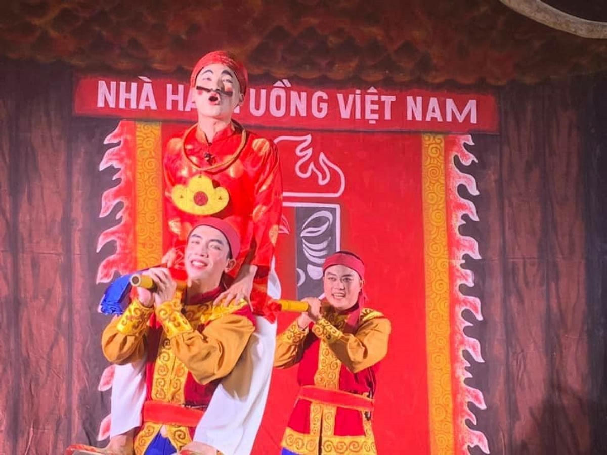 Một tiết mục của Nhà hát Tuồng Việt Nam.