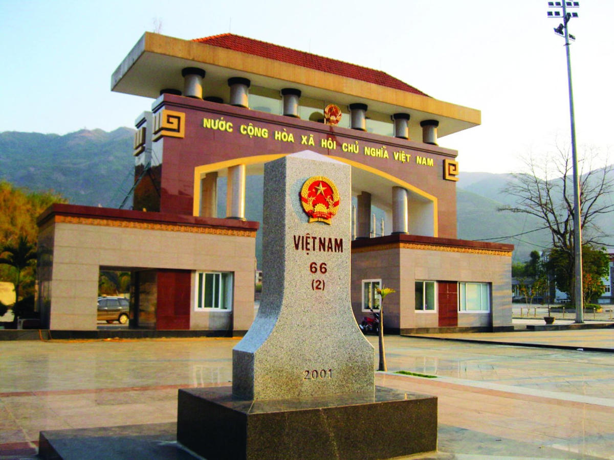 Cửa Khẩu Ma Lù Thàng - huyện Phong Thổ - tỉnh Lai Châu.