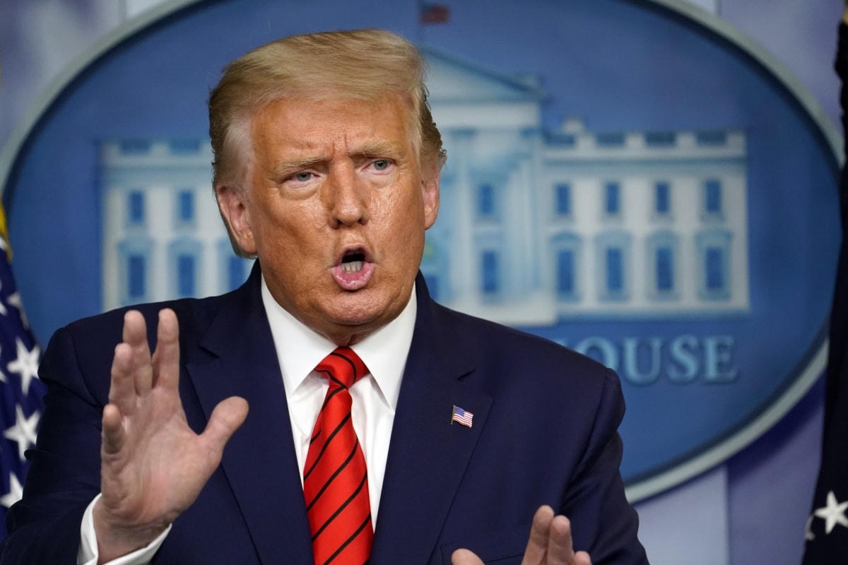 Phiên xét xử luận tội cựu Tổng thống Trump dự kiến bắt đầu từ 9/2 tới. Ảnh: AP.  