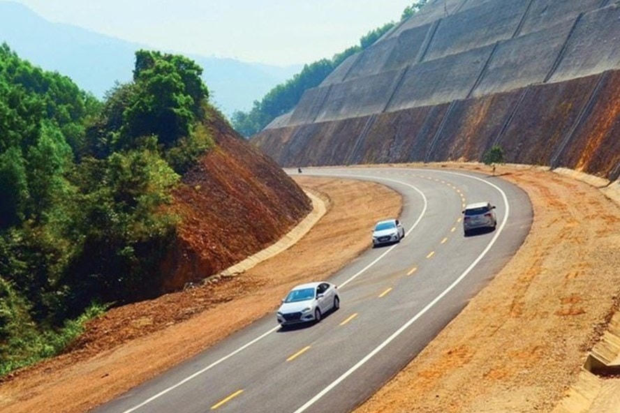 Một đoạn cao tốc Bắc – Nam. Ảnh HH.  
