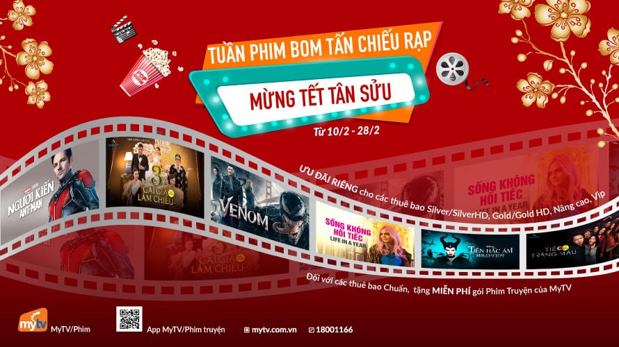 Đón Tết Tân Sửu tưng bừng với tuần phim bom tấn chiếu rạp