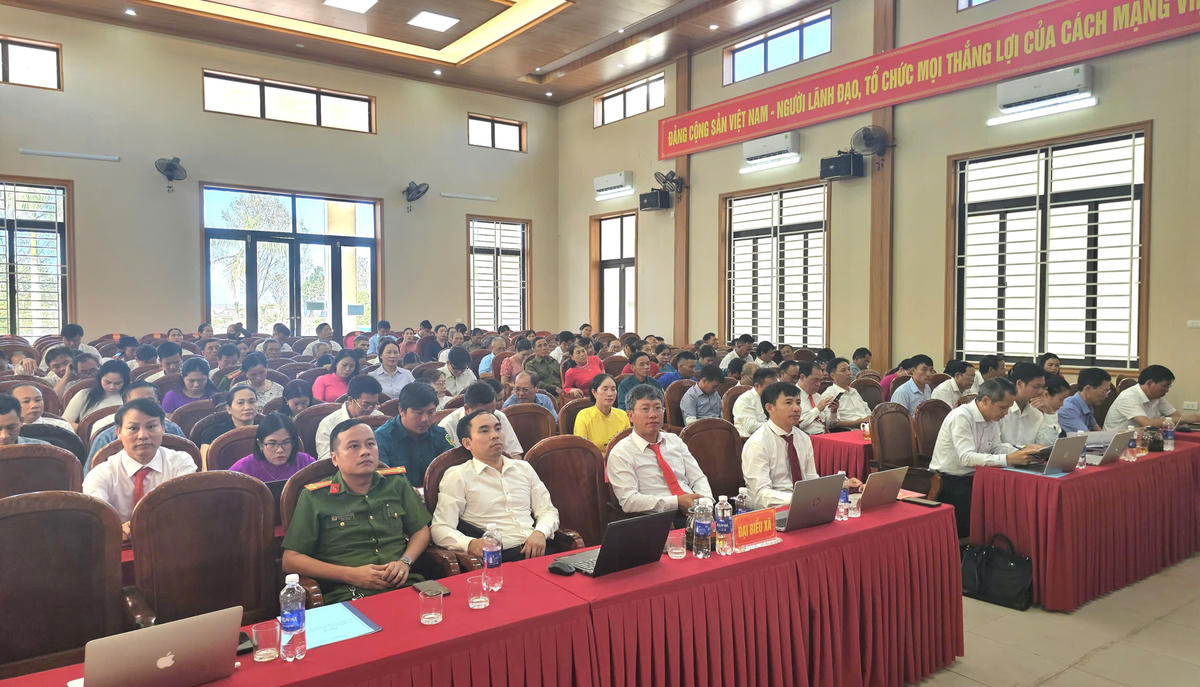 Các đại biểu tham gia hội nghị. Ảnh: Quang Lộc.