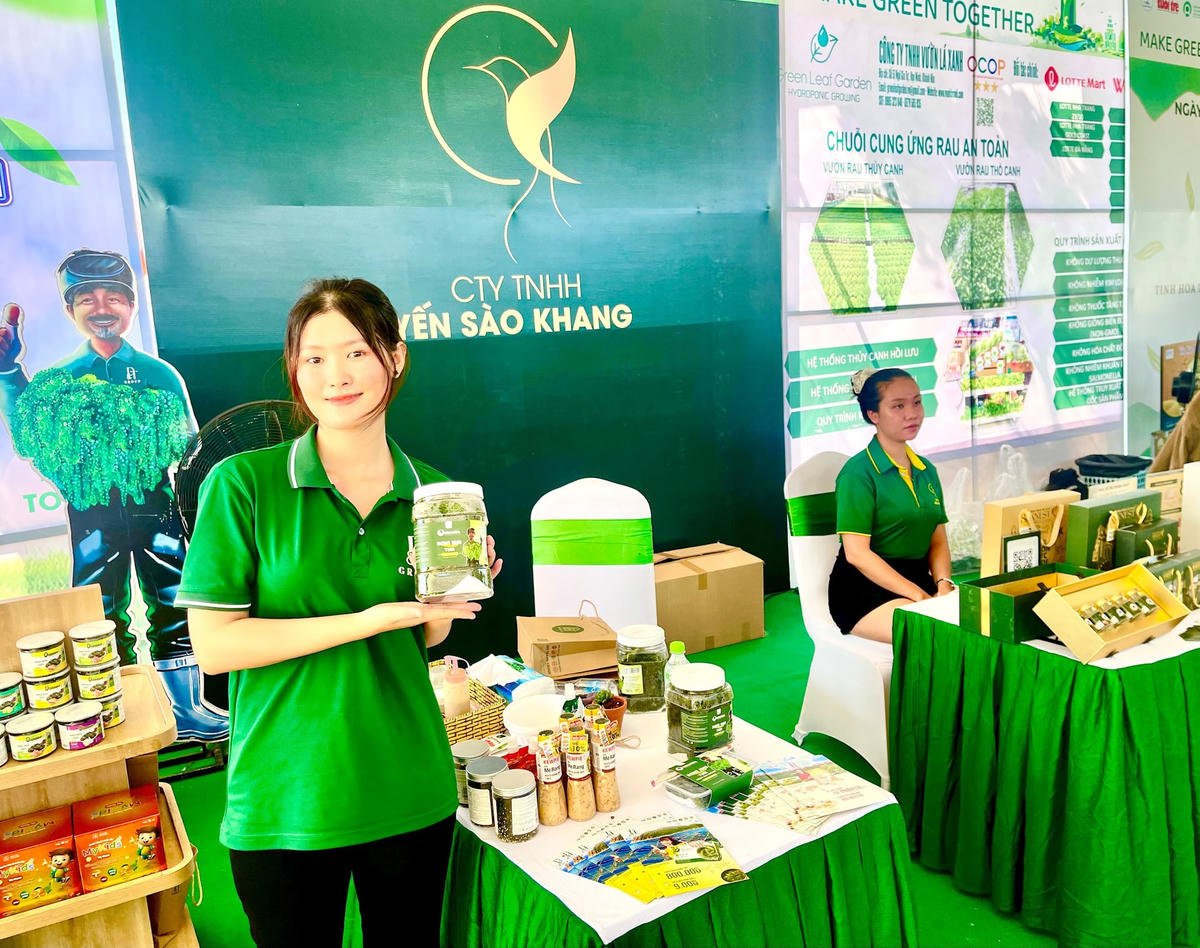 Ngày trải nghiệm xanh ở Khánh Hòa (ảnh Thùy Trang)