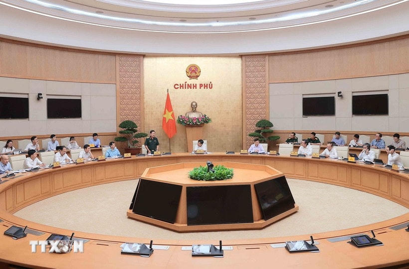 Quang cảnh cuộc họp. (Ảnh: An Đăng/TTXVN)