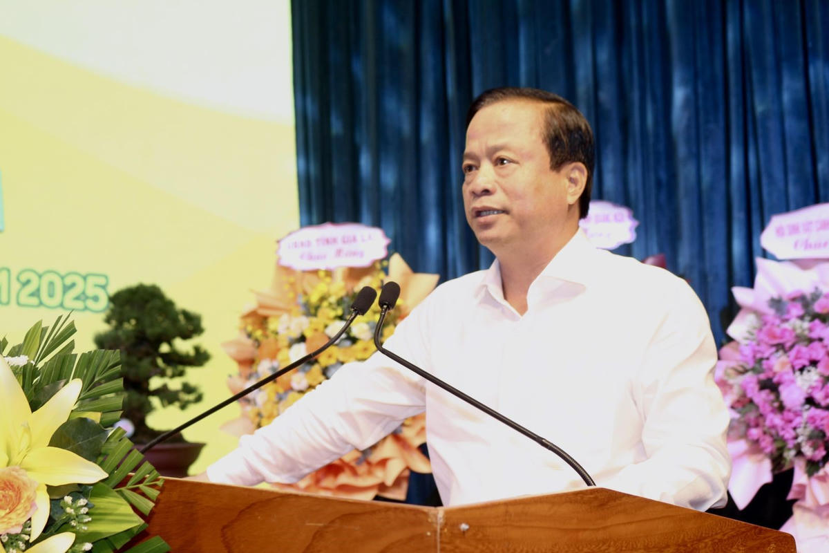 Ông Nguyễn Tuấn Thanh, Phó Chủ tịch Thường trực UBND tỉnh Gia Lai phát biểu. Ảnh: CV.
