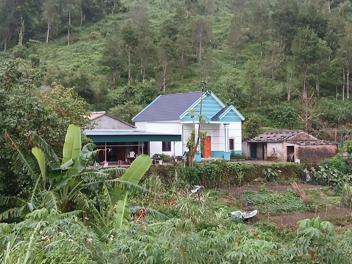 Căn nhà mới của gia đình anh Chìu Chăn Sềnh (bản Khe Vằn, xã Bình Liêu, tỉnh Quảng Ninh).