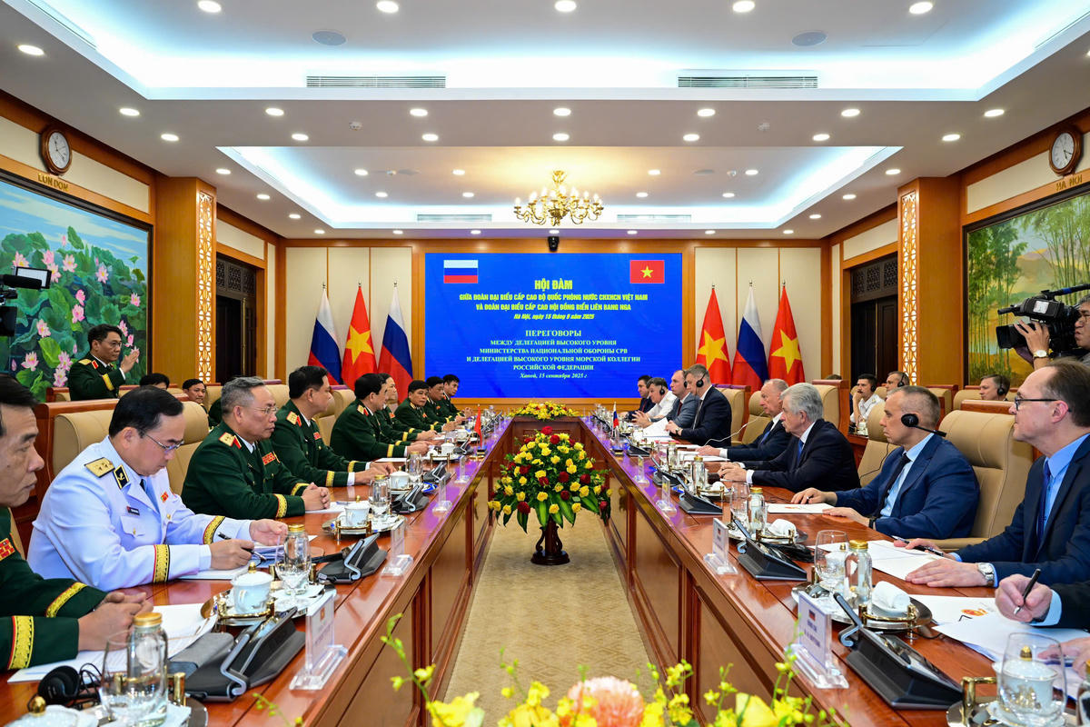 Quang cảnh Hội đàm. Ảnh: Việt Trung.