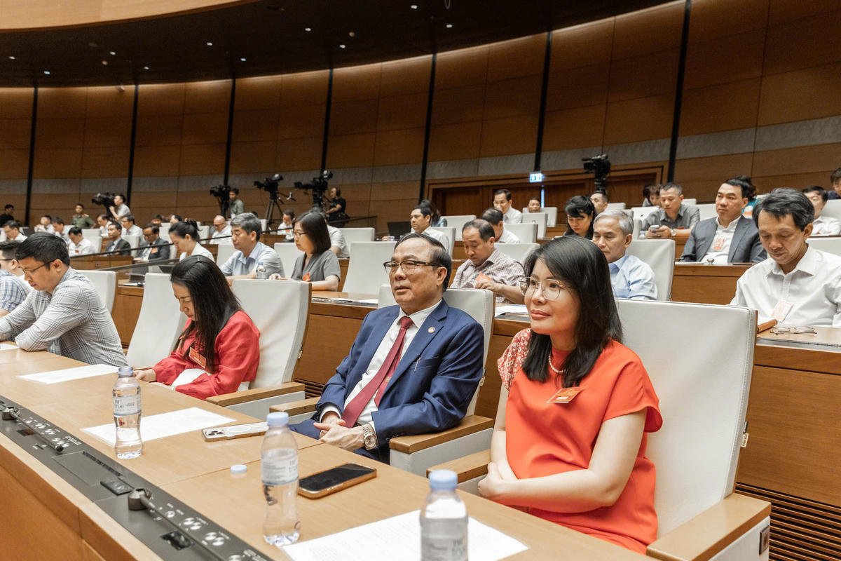 Các đại biểu dự Hội nghị. Ảnh: Quang Vinh.