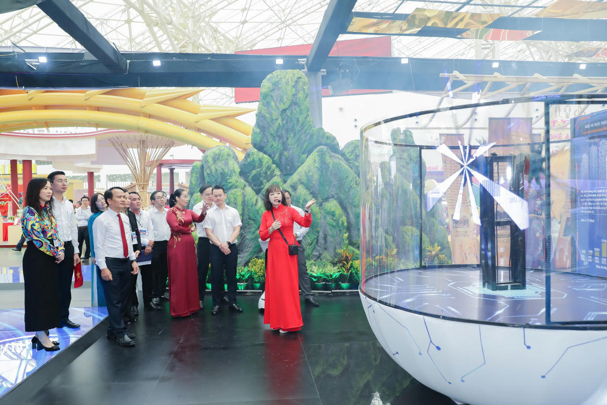 Không gian trưng bày TP Đà Nẵng đạt giải “tiêu biểu” tại Triển lãm thành tựu