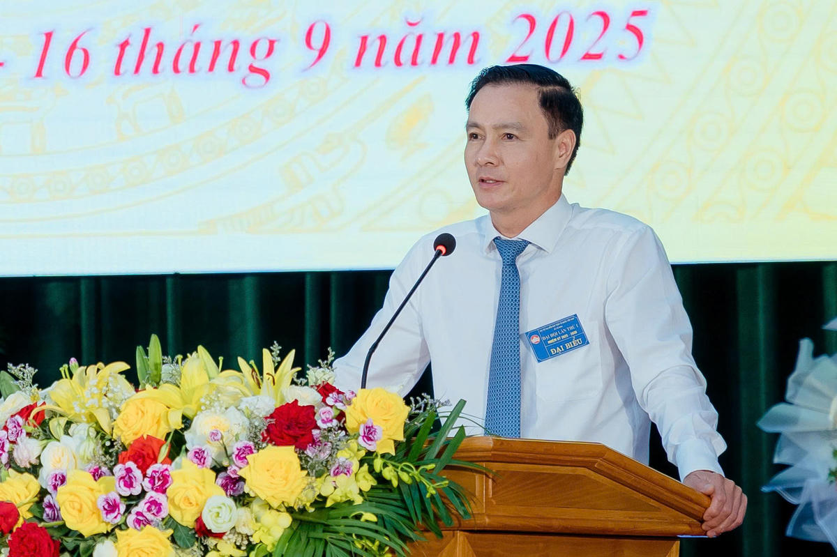 Ông Vũ Duy Hoàng – Ủy viên Ban Thường vụ Tỉnh ủy, Phó Chủ tịch Thường trực Ủy ban MTTQ tỉnh Thái Nguyên. Ảnh: Tạ Dung.