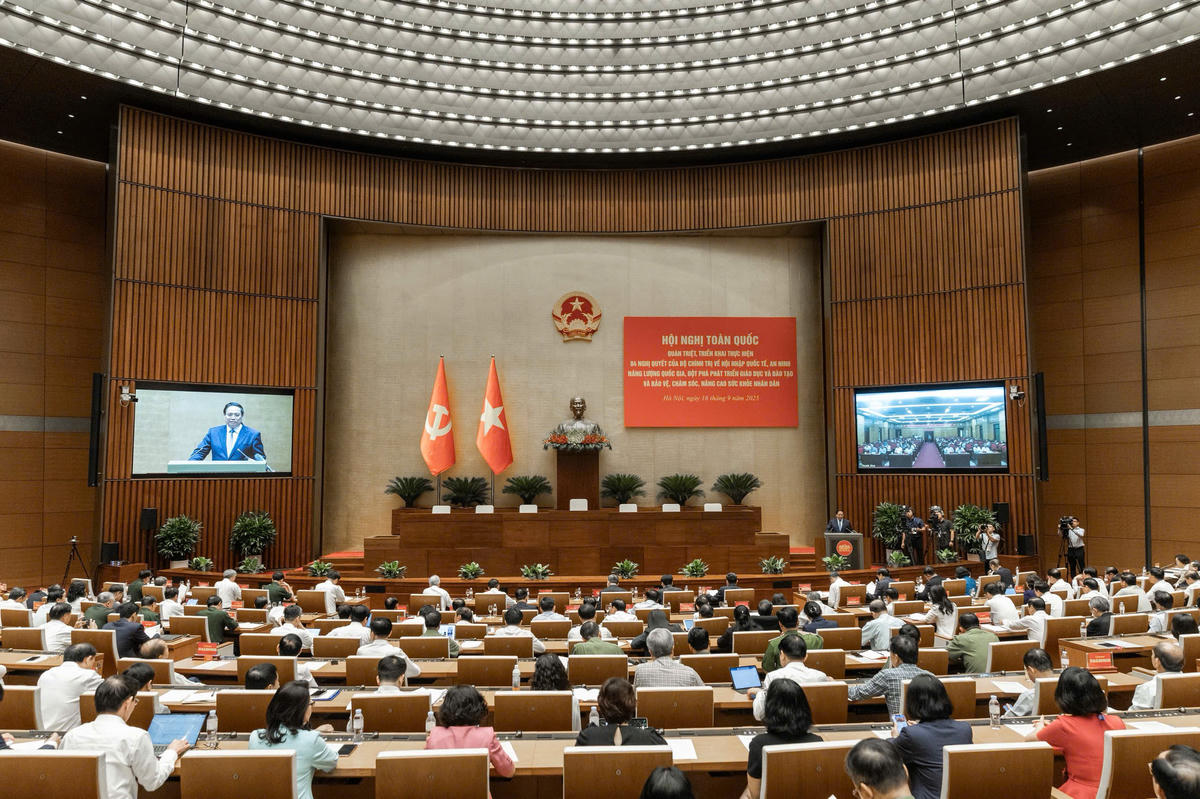 Quang cảnh Hội nghị. Ảnh: Quang Vinh.