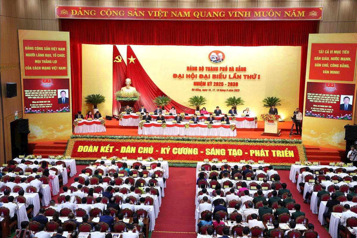 Phiên trù bị Đại hội Đảng bộ TP Đà Nẵng lần I nhiệm kỳ 2025 - 2030