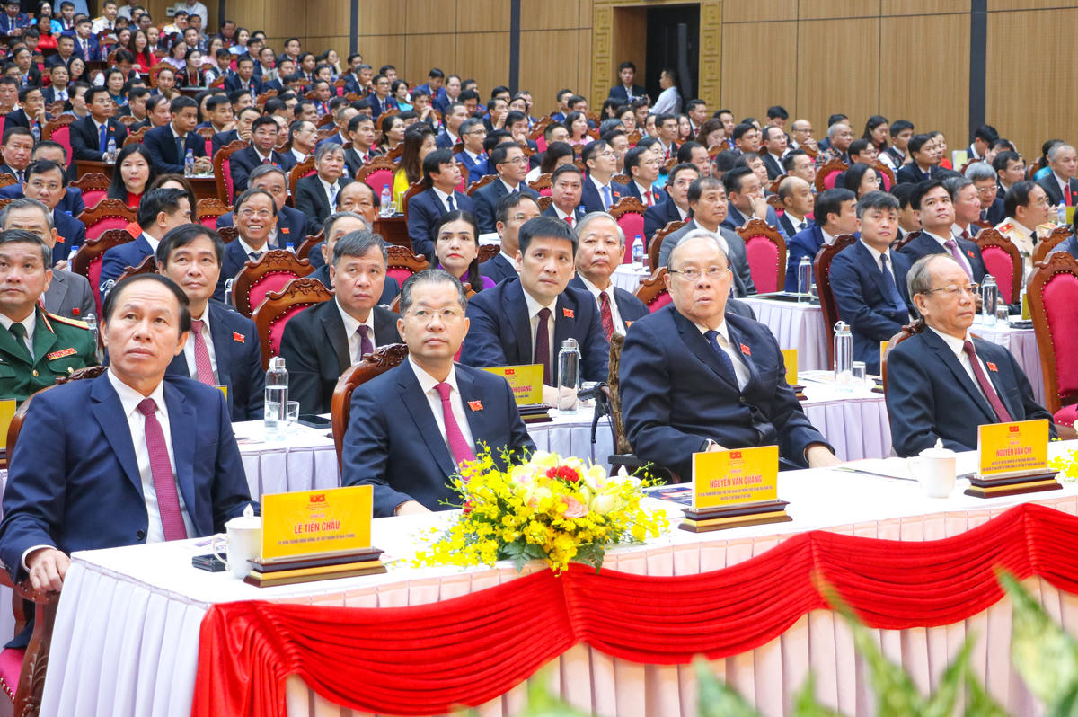 Các đại biểu tham dự đại hội. Ảnh: Nguyễn Tú.