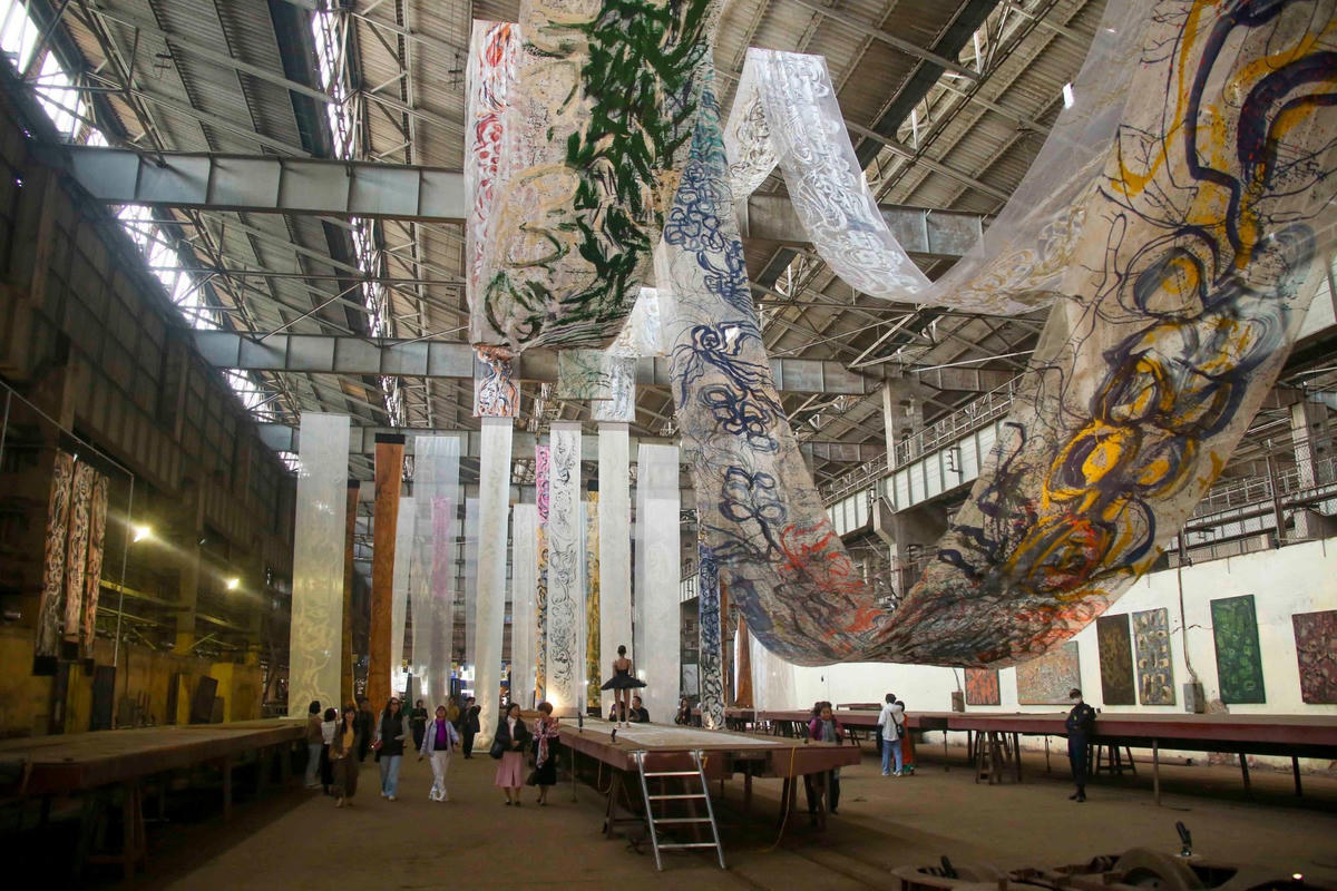 Việc xây dựng không gian sáng tạo góp phần đánh thức di sản công nghiệp đang "ngủ yên". Ảnh: X.Hoa.