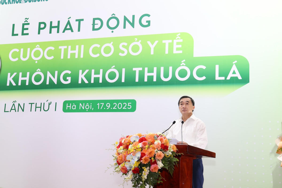 Phát động Cuộc thi “Cơ sở y tế không khói thuốc lá” lần thứ I