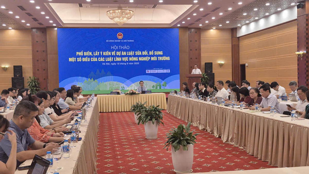 Toàn cảnh hội thảo. Ảnh: L.H