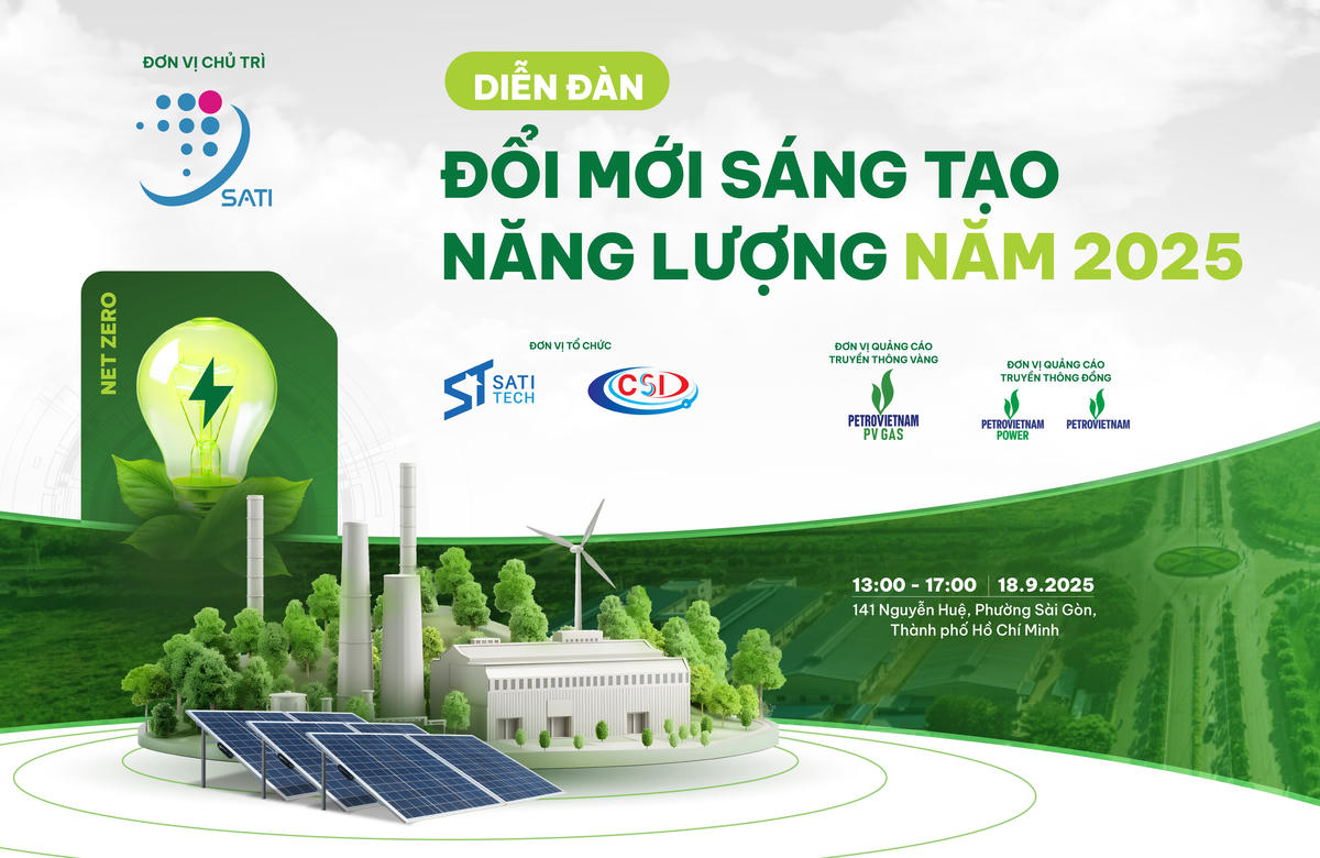 Diễn đàn Đổi mới sáng tạo năng lượng năm 2025 tại TP. Hồ Chí Minh