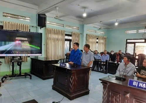 Bị cáo tại phiên tòa. Ảnh:TT.