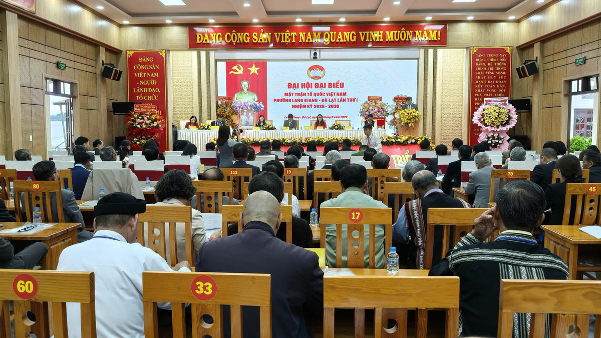 Quang cảnh đại hội. (ảnh Ảnh T.L)