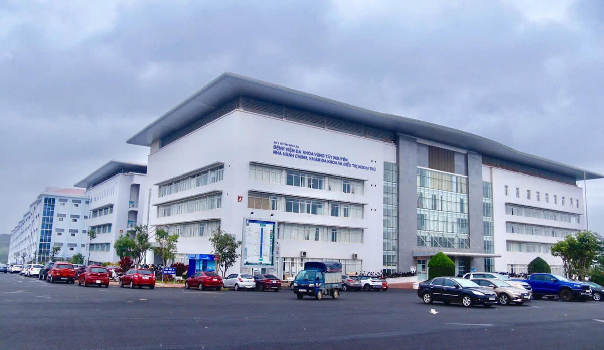 Bệnh viện Đa khoa Vùng Tây Nguyên. Ảnh: CN.