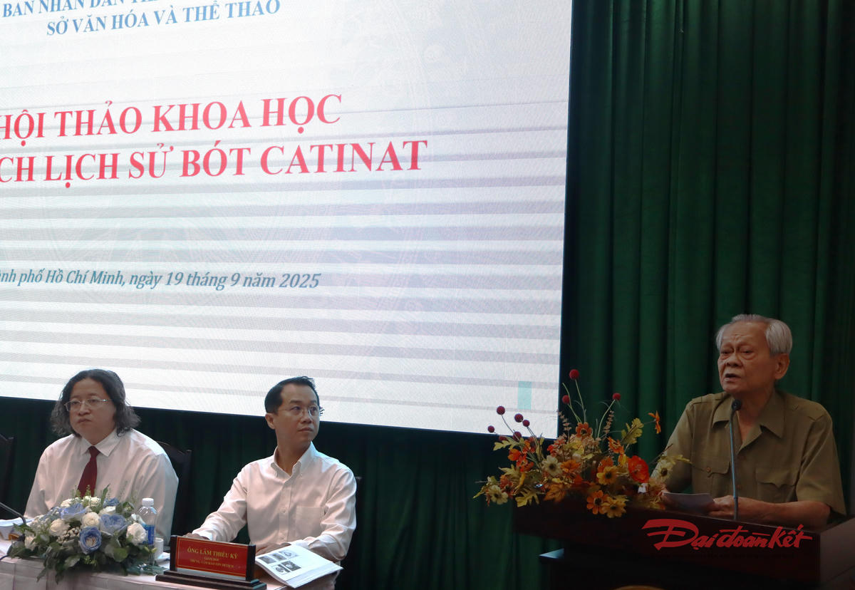 Ông Lê Văn Ngây (93 tuổi), nhân chứng lịch sử từng bị giam cầm, tra tấn tại Bót Catina. Ảnh: Hồng Phúc.