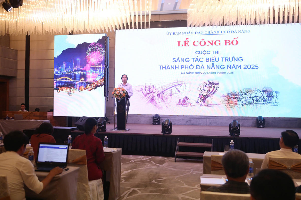 Cuộc thi nhằm tìm kiếm biểu trưng cho TP Đà Nẵng. Ảnh: Nguyễn Tú