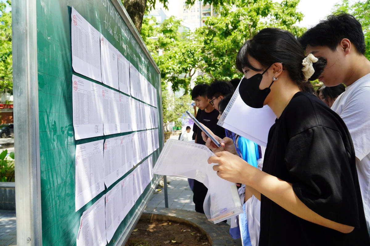 Thí sinh tại Kỳ thi tốt nghiệp THPT năm 2025. Ảnh: T.V.