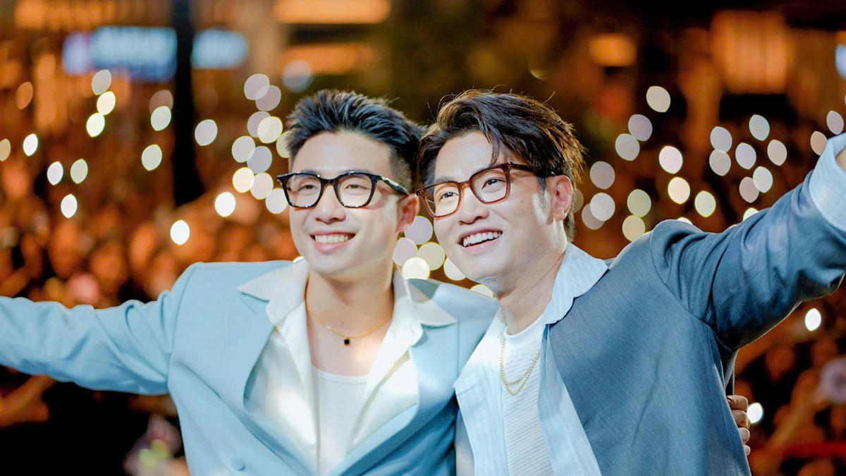   Cặp đôi Ninh Anh Bùi và Nguyễn Tùng Dương. Ảnh: FBNV.  