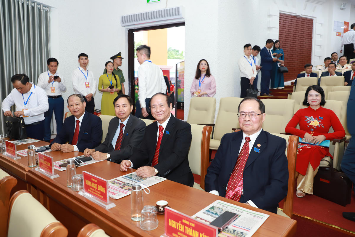 Ngoài ra còn có nguyên lãnh đạo 2 tỉnh Thái Nguyên và Bắc Kạn cũ. Ảnh: TN.