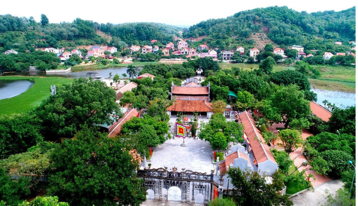 Khu vực đền Kiếp Bạc. Ảnh: Thành Chung.