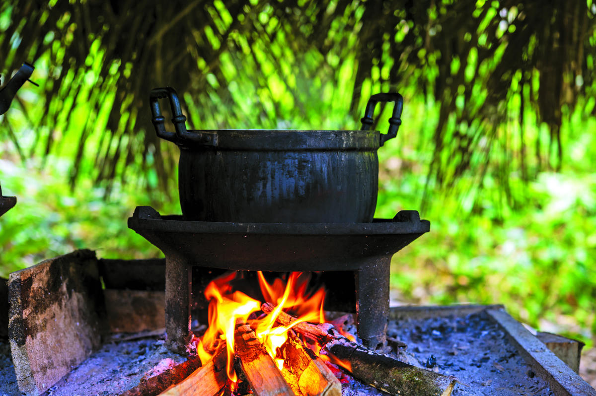 Nồi xà bần của mẹ 