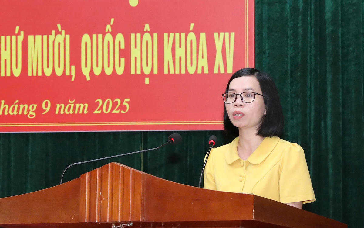 Nhiều ý kiến sát sườn thực tiễn được cử tri phản ánh. Ảnh: Đình Minh