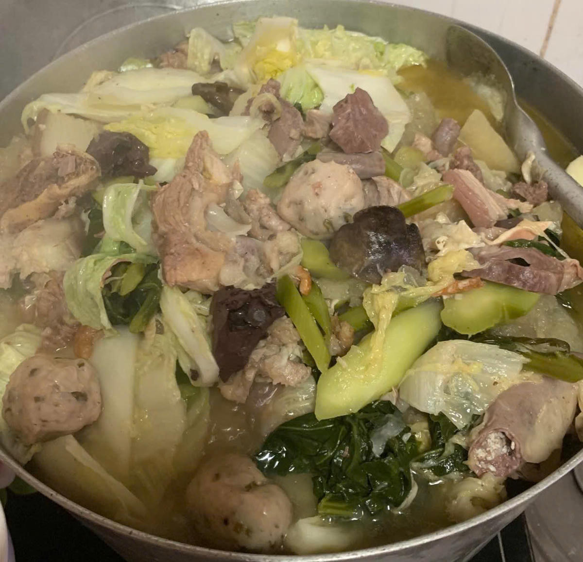 Nồi xà bần của mẹ 