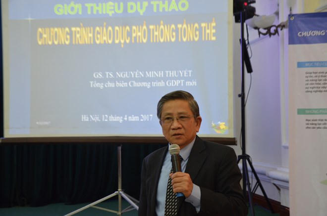   GS Nguyễn Minh Thuyết.  