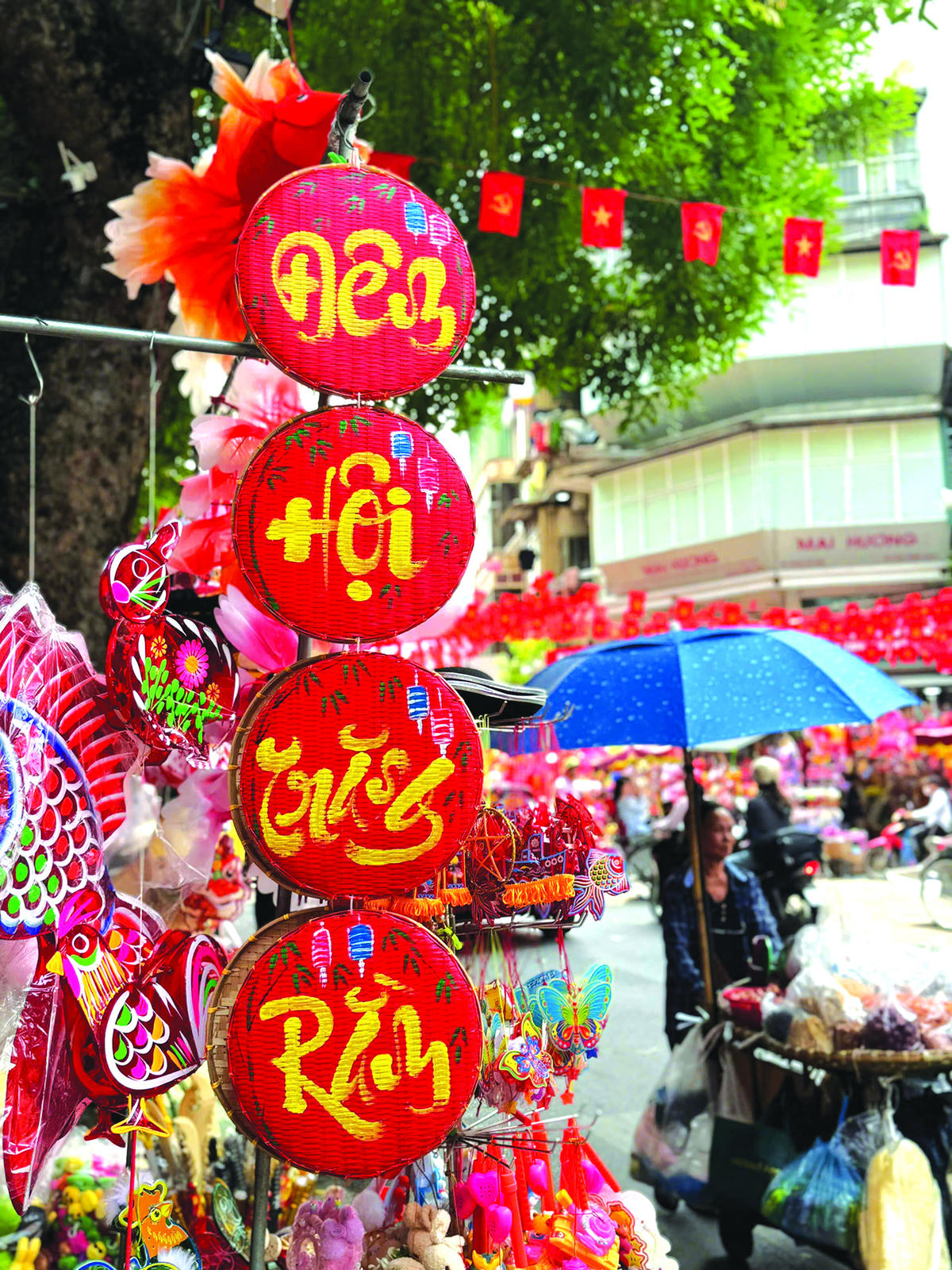Sắc màu Trung thu trên phố Hàng Mã