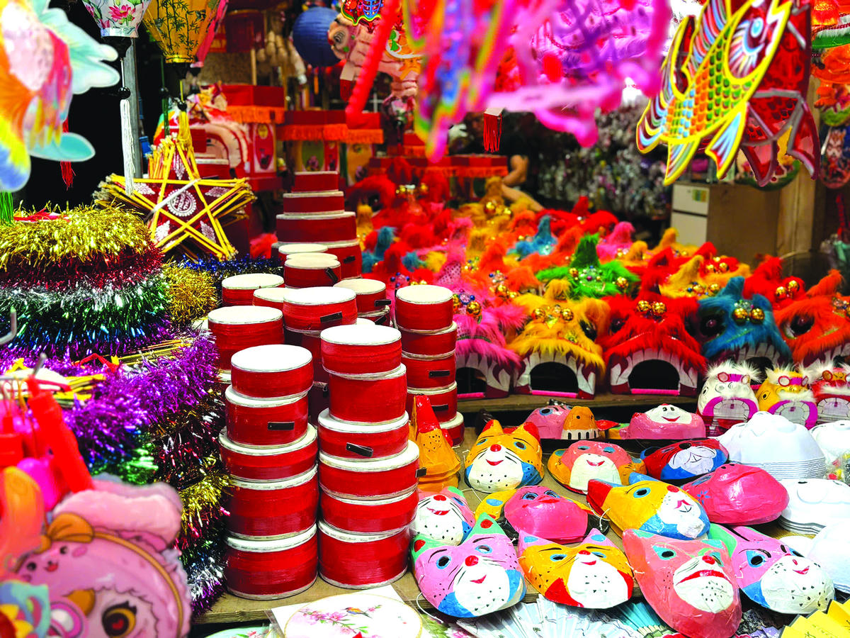 Sắc màu Trung thu trên phố Hàng Mã