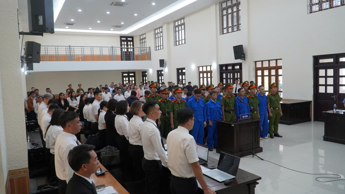 Mức án nghiêm khắc cho các bị cáo. Ảnh:TT.