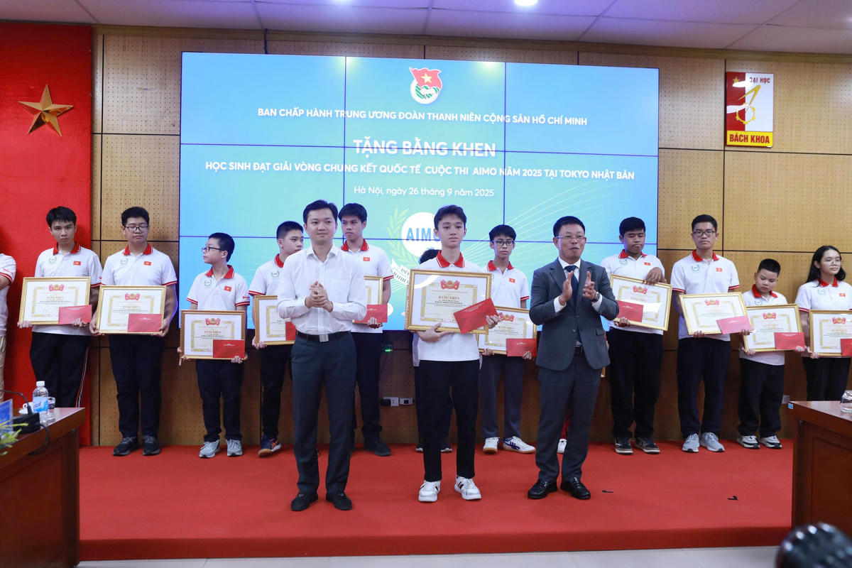 Phát động cuộc thi Đấu trường Toán học châu Á – AIMO năm học 2025-2026