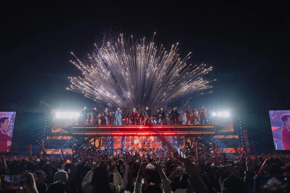 Một tiết mục trong chương trình “Anh trai vượt ngàn chông gai” 2024. Ảnh: BTC.