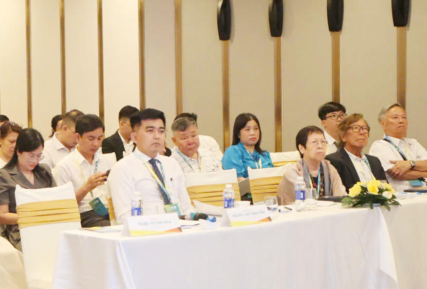 Hội thảo thu hút các chuyên gia, bác sĩ đầu ngành về ung bướu tham dự và chia sẻ kinh nghiệm. Ảnh MH. 