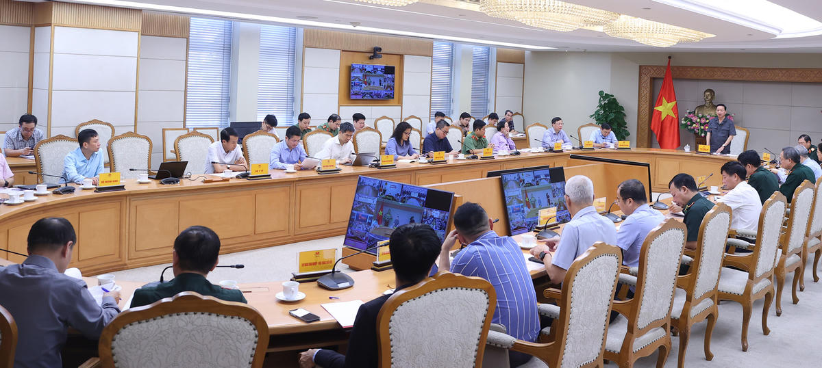 Quang cảnh cuộc họp. Ảnh: Minh Khôi.