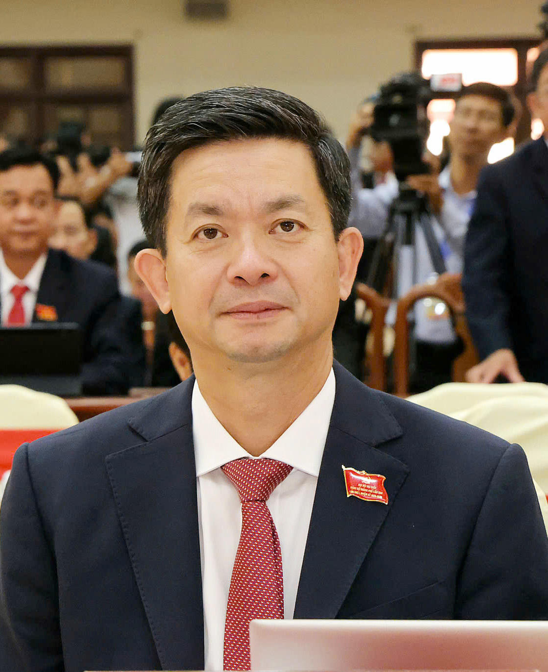 Chân dung Bí thư Thành ủy Cần Thơ Lê Quang Tùng. Ảnh Trung Kiên