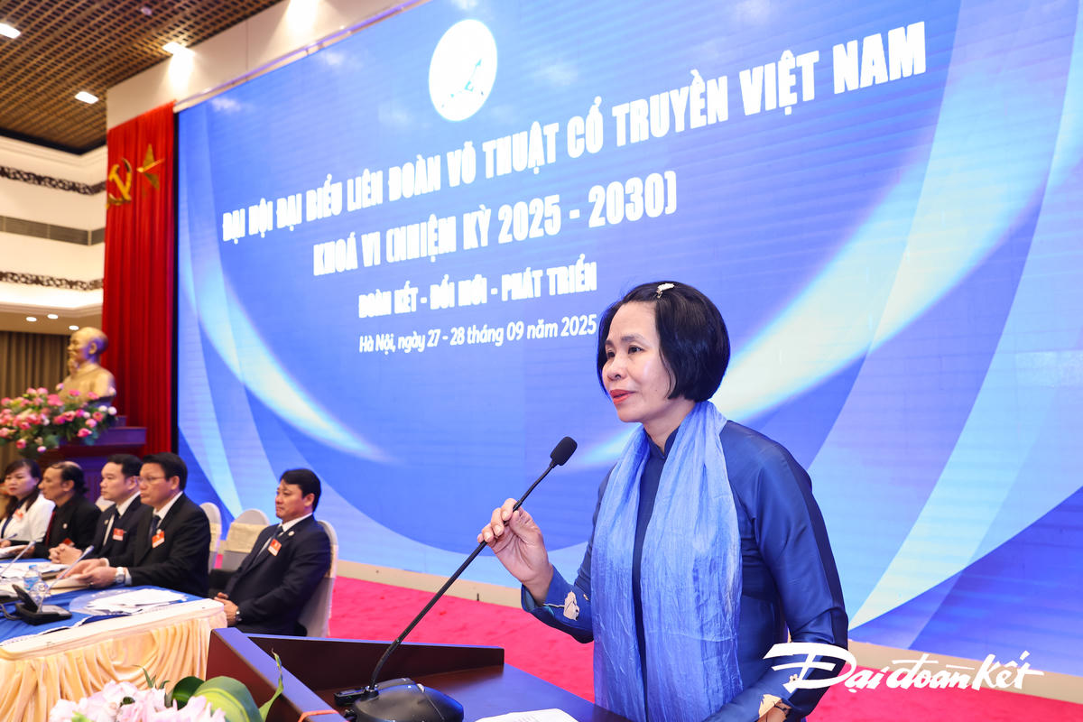 Bà Lê Thị Hải Yến, Phó Cục trưởng Cục TDTT. Ảnh: Quang Vinh.