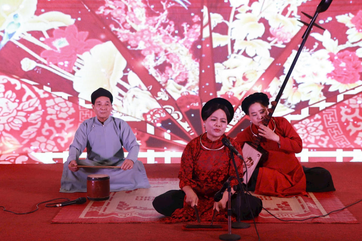 Liên hoan với mục đích tiếp tục góp phần bảo tồn, phát huy
giá trị của. Ảnh: Duy Khánh.