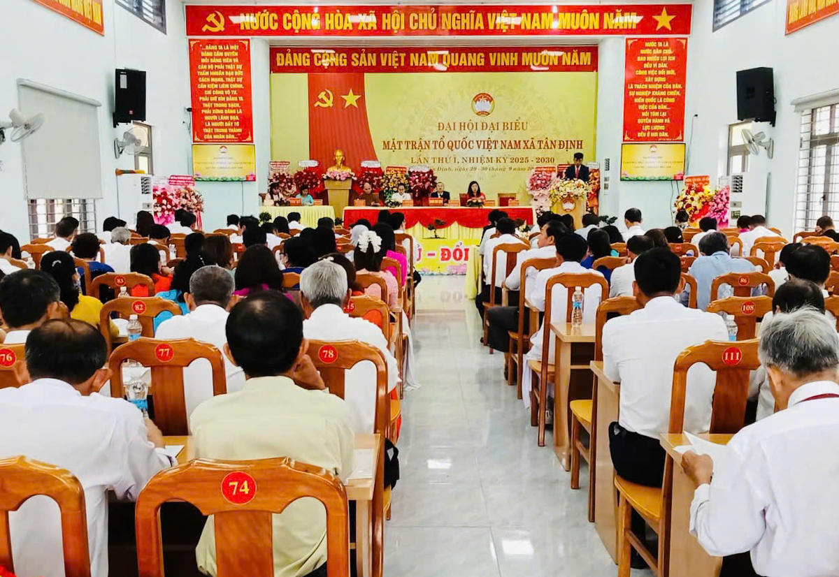 Quang cảnh Đại hội. (ảnh X.H)