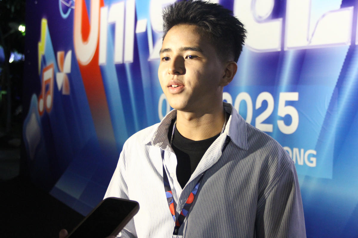 Em La Lan Kha (Gia Lai) – tân sinh viên ngành Thanh nhạc, thủ khoa khối N chia sẻ với phóng viên.