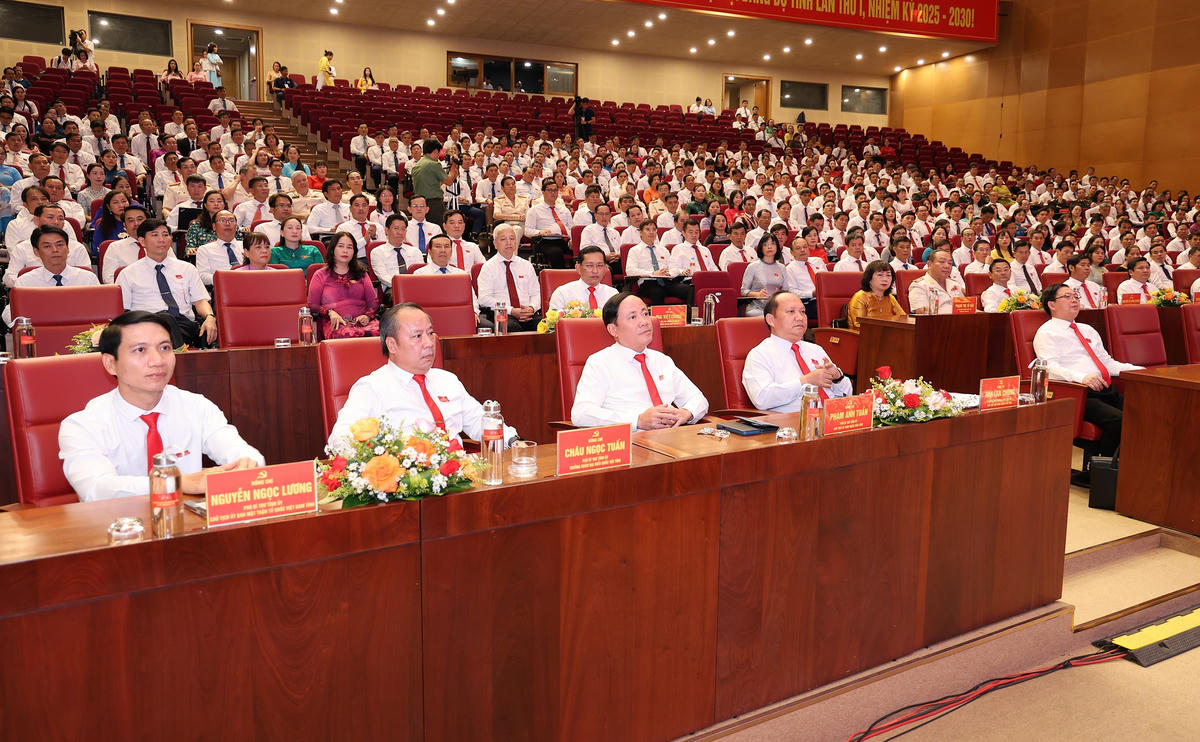 Các đại biểu tham dự phiên trù bị Đại hội
đại biểu Đảng bộ tỉnh Gia Lai lần thứ I, nhiệm kỳ 2025-2030. Ảnh: Đình Sang.